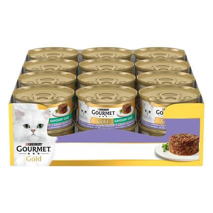 GOURMET GOLD Savoury Cake s jahňacím a fazuľkami