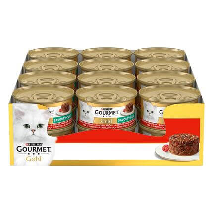 GOURMET GOLD Savoury Cake s hovädzím a rajčinou
