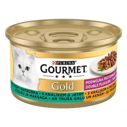 GOURMET GOLD Duo Králik a Pečeň