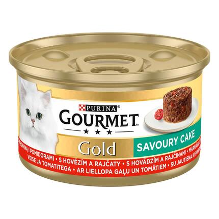 GOURMET GOLD Savoury Cake s hovädzím a rajčinou