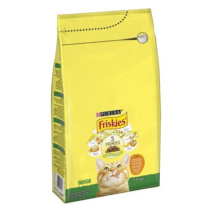 FRISKIES Indoor s kuraťom a pridanou zeleninou