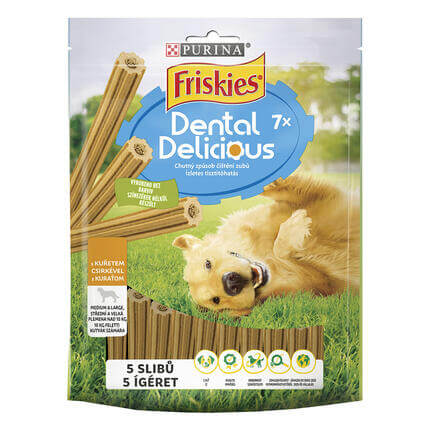 FRISKIES DENTAL DELICIOUS s kuraťom