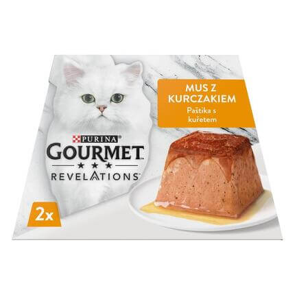 GOURMET Revelations jemná paštéta s kuraťom a omáčkou