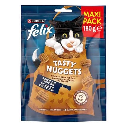 FELIX Tasty Nuggets bohaté na kura, s kačicou 180 g