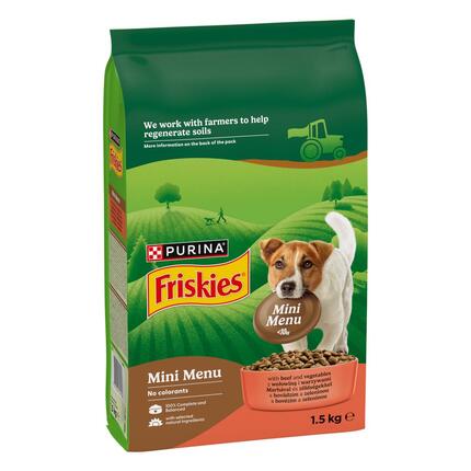 Friskies® Mini Menu s hovädzím a zeleninou