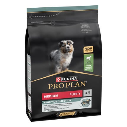 PRO PLAN MEDIUM PUPPY SENSITIVE DIGESTION granule pre psov s jahňacím