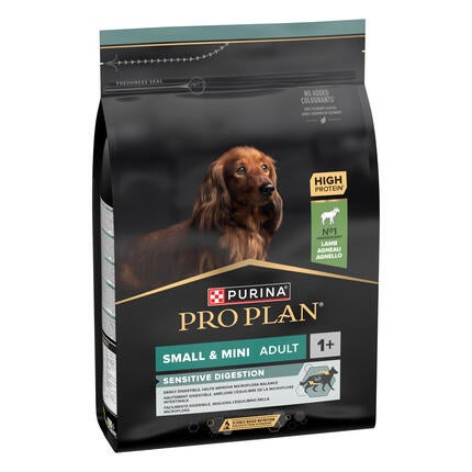 PRO PLAN SMALL & MINI ADULT SENSITIVE DIGESTION granule pre psov s jahňacím