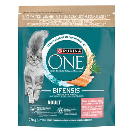 Purina ONE Bifensis Adult granuly pre mačky losos
