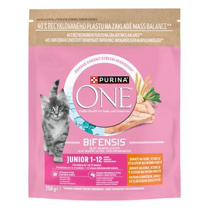Purina ONE Bifensis Junior granuly pre mačiatka kura