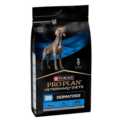 PURINA® PRO PLAN® VETERINARY DIETS DRM Dermatosis - predná strana