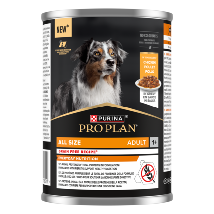 PRO PLAN ALL SIZE ADULT Everyday Nutrition konzerva pro psy s kuraťom v šťave