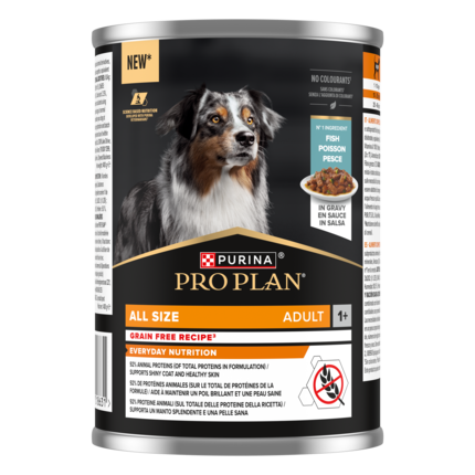 PRO PLAN ALL SIZE ADULT Everyday Nutrition konzerva pro psy s rybami v šťave