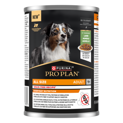 PRO PLAN ALL SIZE ADULT Everyday Nutrition konzerva pro psy s jahňaciem v šťave