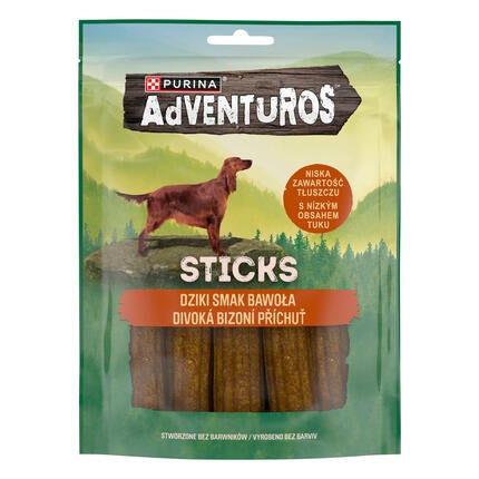 Přední strana obalu Purina Adventuros Sticks