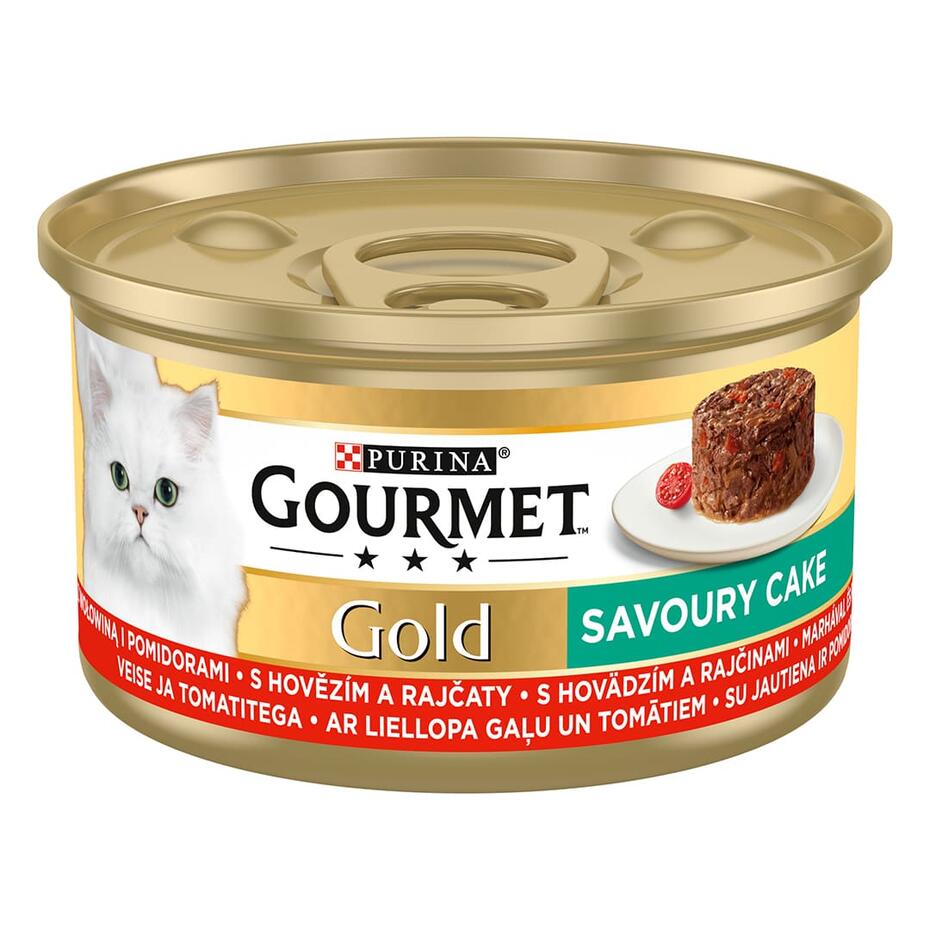 GOURMET GOLD Savoury Cake s hovädzím a rajčinou