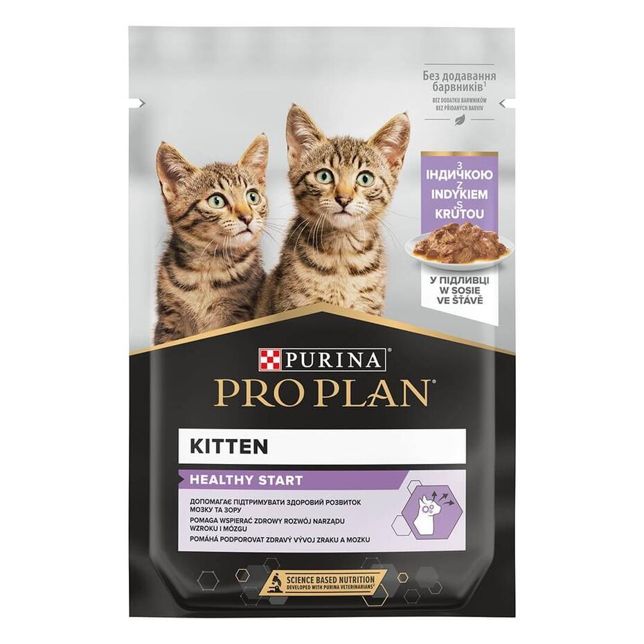 Mokré krmivo pre mačiatka-Pro Plan Kitten Healthy Start