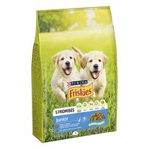 FRISKIES Junior s kuraťom, mliekom a pridanou zeleninou
