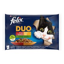 FELIX Fantastic DUO Multipack Lahodný výber v želé so zeleninou 4x85g