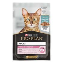 PRO PLAN CAT DELICATE DIGESTION mokré krmivo pre mačky s morskými rybami 26x85 g