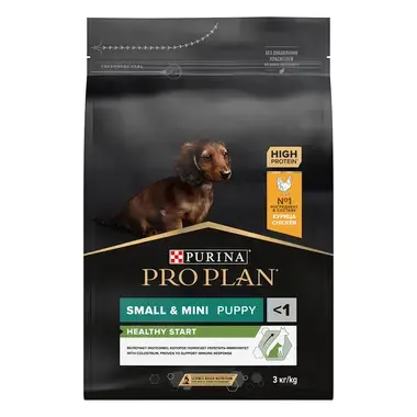 PRO PLAN SMALL & MINI PUPPY HEALTHY START granule pre psov s kuraťom
