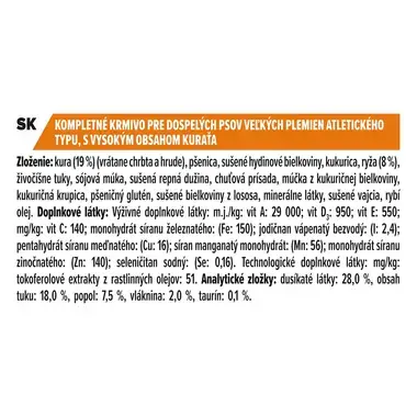 PRO PLAN LARGE ADULT Athletic EVERYDAY NUTRITION granule pre psov s kuraťom