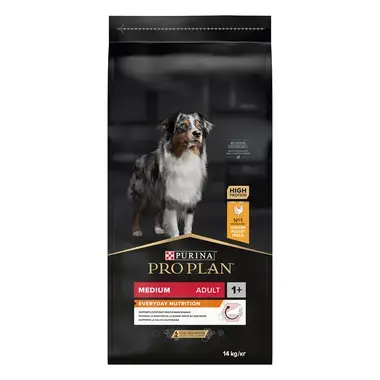 PRO PLAN MEDIUM ADULT EVERYDAY NUTRITION granule pre psov s kuraťom
