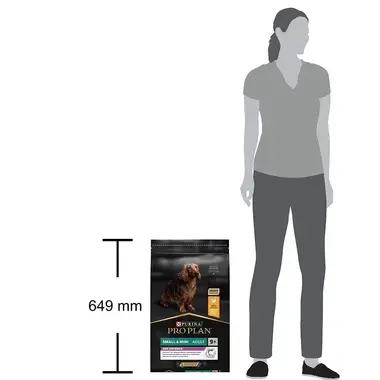 PRO PLAN SMALL & MINI ADULT 9+ AGE DEFENCE granule pre psov s kuraťom