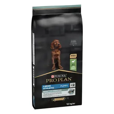 PRO PLAN LARGE PUPPY Athletic SENSITIVE DIGESTION granule pre psov s jahňacím
