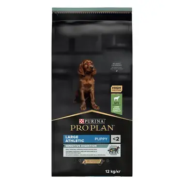 PRO PLAN LARGE PUPPY Athletic SENSITIVE DIGESTION granule pre psov s jahňacím