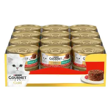 GOURMET GOLD Savoury Cake s hovädzím a rajčinou