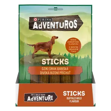 ADVENTUROS Sticks s príchuťou bizóna