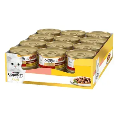 GOURMET GOLD Kúsky Losos a kura vo šťave