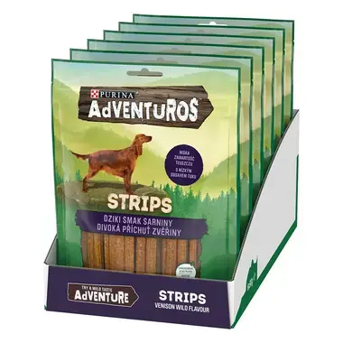 ADVENTUROS Strips s príchuťou zveriny