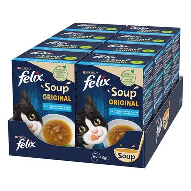 FELIX Soup polievky s treskou, tuniakom a platesou