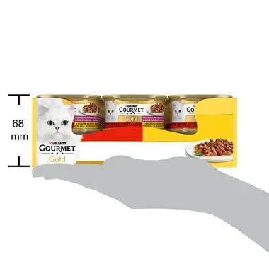 GOURMET GOLD Duo Hovädzie a Kura