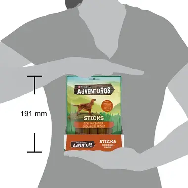 ADVENTUROS Sticks s príchuťou bizóna