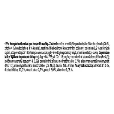 GOURMET GOLD Kúsky Losos a kura vo šťave