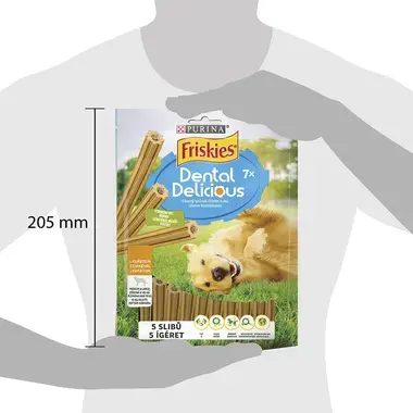 FRISKIES DENTAL DELICIOUS s kuraťom