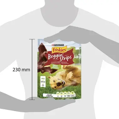 FRISKIES Beggin Strips s príchuťou slaniny