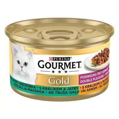 GOURMET GOLD Duo Králik a Pečeň