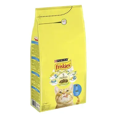 FRISKIES s lososom a pridanou zeleninou