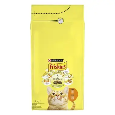 FRISKIES s kuraťom a pridanou zeleninou