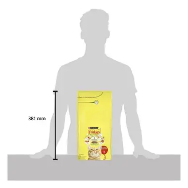 FRISKIES s hovädzím, kuraťom a pridanou zeleninou