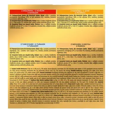 GOURMET GOLD Multipack paštéty tuniak/pečeň/morka/hovädzie