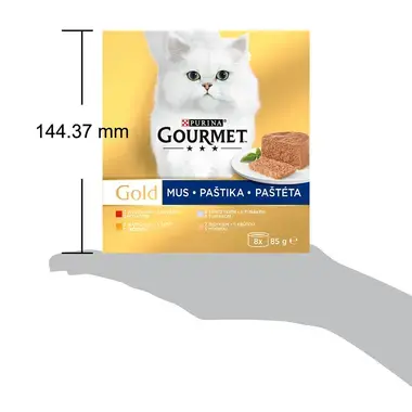 GOURMET GOLD Multipack paštéty tuniak/pečeň/morka/hovädzie