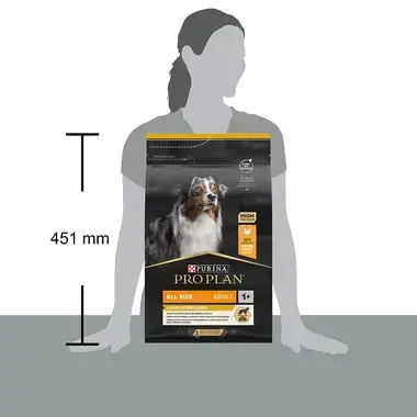 PRO PLAN ALL SIZES ADULT LIGHT STERILISED granule pre psov s kuraťom