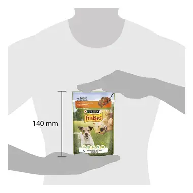 FRISKIES ADULT s kuraťom a mrkvou v šťave