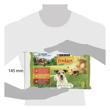 FRISKIES ADULT Dog Multipack hovädzie/kura/jahňacie v šťave