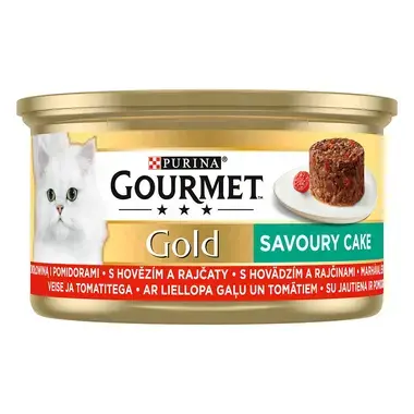GOURMET GOLD Savoury Cake s hovädzím a rajčinou