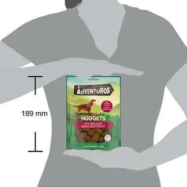 ADVENTUROS Nuggets s príchuťou diviaka